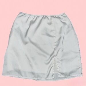 Elegant White Women's Skirt